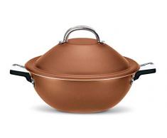 Pensofal PEN 6719 Cuprum VapSÃ¬ Wok, 3 litres, aluminium