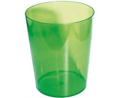 GELCO Design 708710 Poubelle Ouverte 7L, Plastique, Cedar, 20 x 20 x 25 cm