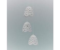 Twist Design englee Lustre E27, 40Â W, Blanc, 19.5Â x 19.5Â x 125Â cm