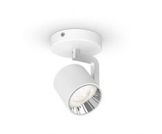Philips myLiving Spot byrl LED sceneswitch Blanc en métal, lumière Blanche CHAUDE A neutre. réglable avec interrupteur existant