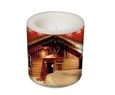 SÃ¼-Verlag wL0005 photophore Hiver, diamÃ¨tre 8,5 x 8 cm