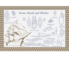 Ulster Weavers Lot de 2 torchons en Coton Motif Courbes 73,9 x 48 cm