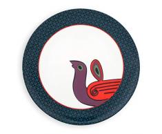 Images dorient POR-311274 Birds of Paradise Assiette Plate