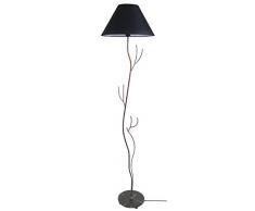 Tosel 50319 Lampadaire Arbore Acier 60 W E27 Noir
