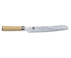 KAI DM-0705W SHUN Couteau Ã Pain Blanc Acier