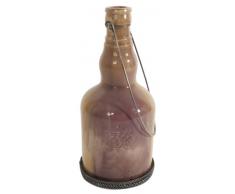 Ian Snow Lanterne Bouteille de whisky recyclÃ©e Marron