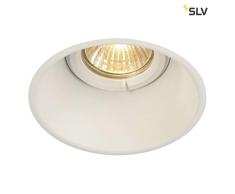 SLV Spot EncastrÃ© LED HORN-O | Rond, IP21, Lampe de Plafond Variable pour Eclairage IntÃ©rieur | Spot LED, RÃ©flecteur, Projecteur de Plafond, Plafonnier, EncastrÃ© | 1 Lampe, GU10 QPAR51, EEC E-A++