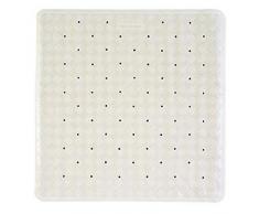 AQUALONA Roman Tapis de Douche en Caoutchouc CrÃ¨me 53 x 53 cm