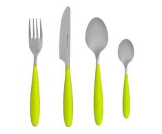 Brandani 82143Â Gingembre 4Â piÃ¨ces en acier inoxydable Table, Vert