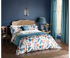 Sanderson Jackfruit Housse de Couette Indigo, Indigo, Double