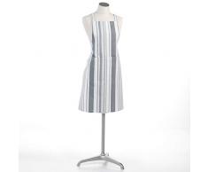 douceur dinterieur SANTORIN Tablier, Gris/Blanc, 60 x 84 CM