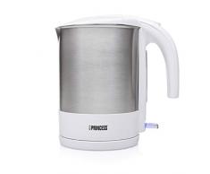 Princess Bouilloire 236038, 1,7L, Acier Inoxydable brossé, 1.7 liters, INOX Blanc