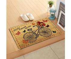 Bonamaison Paillasson dÃ©coratif Multicolore 40 x 70 cm