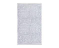 möve 017258775-030050-829 serviette de toilette, Silver, 30 x 50 cm