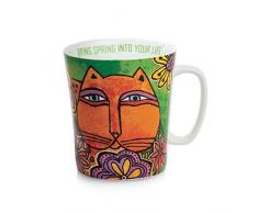 Laurel Burch Tasse en Porcelaine Ivoire Taille S