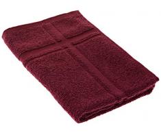 Lasa Home Torchon de Cuisine, Collection Pure, 5050, Bordeaux Coton, Burdeos, 50x50x1 cm