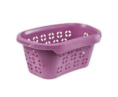 keeeper 1009351800000 Panier Ã Linge, PolypropylÃ¨ne, Berry, 57,5 cm