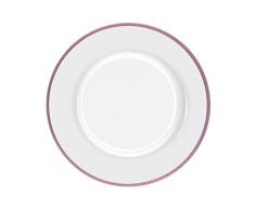 VIDIVI Vetri delle Venezie les précieux dessous de plat, verre, rose