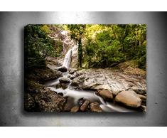 Bonamaison Peinture sur toile, multicolore, 30 x 40 cm - ConÃ§u et fabriquÃ© en Turquie