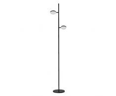 Aluminor DECLIC 2 N LAMPADAIRE, Noir