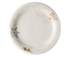 Hutschenreuther 02460-725692-10866 Assiette 26 cm, Porcelaine, Multicolore, 30 x 30,5 x 5,7 cm