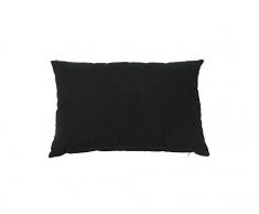 Jan Kurtz SOMNIA Coussin en polyacrylique Noir 60 x 40 x 15 cm