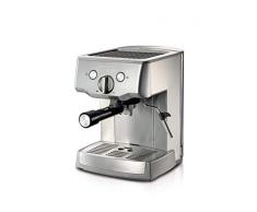 Ariete Machine à Expresso pour café moulu ou dosette-Gamme Metal Line Cafe, Acier Inoxydable, 1.5 liters, INOX