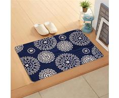 Bonamaison Paillasson décoratif Multicolore 40 x 70 cm