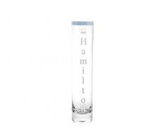 H&H Uniflor Hamilton Vase, Verre, Transparent