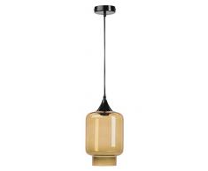 Mathias 3110149 Jarl D18 H30 Suspension, Verre, E27, 230 W, Ambre