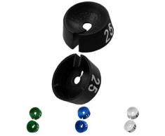 Kunststofftechnik Vlotho â Le pointeur de Taille Original : modÃ¨le SizeAMatic dans Le systÃ¨me de Couleur pour marquage de la Taille sur Cintre, Taille au Choix, 25 piÃ¨ces par Taille