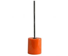 RIDDER 22250414 Brosse de Toilette, polyrésine, Orange, env. 10 x 10 x 37 cm