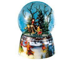 Spieluhrenwelt 46070 Boule à Neige Patin à Glace
