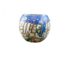 Him CC40 Maison de Rêve Photophore Verre Multicolore