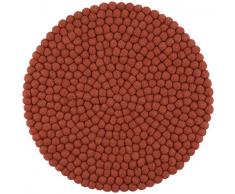 myfelt Lora Coussin de Chaise, Feutrine, Rouille, 36 cm