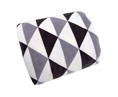 eurof irany KOC/M/Romeo/Sta/150/150Â Gris Plaid en Microfibre 150Â x 200Â x 1Â cm