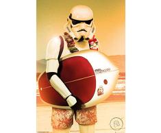 GB Eye Poster Star Wars Stormtrooper Surf, Multicolore, 91x61cm