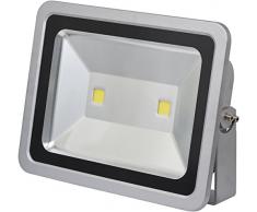 Brennenstuhl 1171250010 Projecteur LED, Résine, 100 W, Blanc, 42, 5 x 32, 5 cm