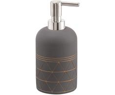 Gedy Calypso Distributeur de Savon, béton, Gris, 8,2 x 8,2 x 17,6