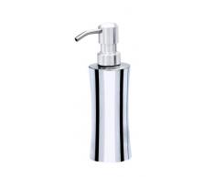 RIDDER 2117500 Distributeur de Savon et Lotion, en Acier Inoxydable, Chrome Poli, env. 5,6 x 5,6 x 18,5 cm