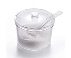 DCASA Sucrier Acrylique avec CuillÃ¨re HOME Mixte Adulte, SynthÃ©tique