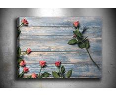 Bonamaison Peinture sur toile, multicolore, 40 x 60 cm - ConÃ§u et fabriquÃ© en Turquie