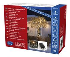 Konstsmide 3614-800 Guirlande Lumineuse à Micro LED, Plastique, 4.8 W, Or