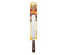 lIntramontabile Cuisson Spatule avec Manche en Bois, en Palissandre avec Courbes, en Acier Inoxydable