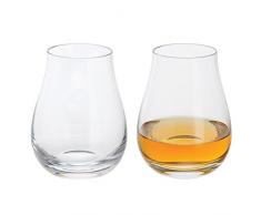 Dartington Cristal Ã Whisky Ballon (Verre) Paire, Cristal, 7.5Â x 7.5Â x 10Â cm