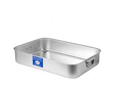 PARDINI - Vario - Plat Ã rÃ´tir rectangulaire en Aluminium - Gris - 25 cm