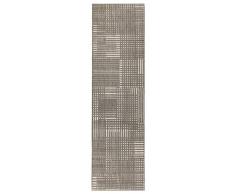 Vallila Vantaa Tapis Moderne Entretien Facile Taupe 250 x 80 cm
