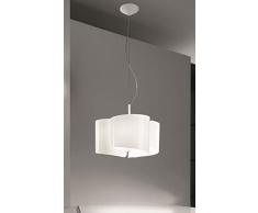 Selene papiro Lustre 70 W, blanc brillant