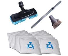 Ventouse flauschi Tube daspiration Mop microfibre aspirateur, 35 mm, Pinceau ventouse pour hartböd.