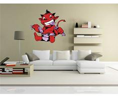 pinkelephant Autocollant Mural pour Enfants Les Clm006Â RigoloÂ âÂ Little MonsterÂ âÂ Vampire CrazyÂ âÂ Sticker Mural 70Â x 67Â cm